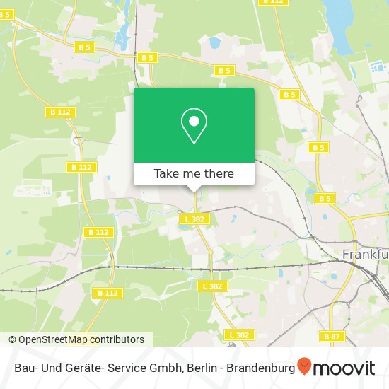 Bau- Und Geräte- Service Gmbh map