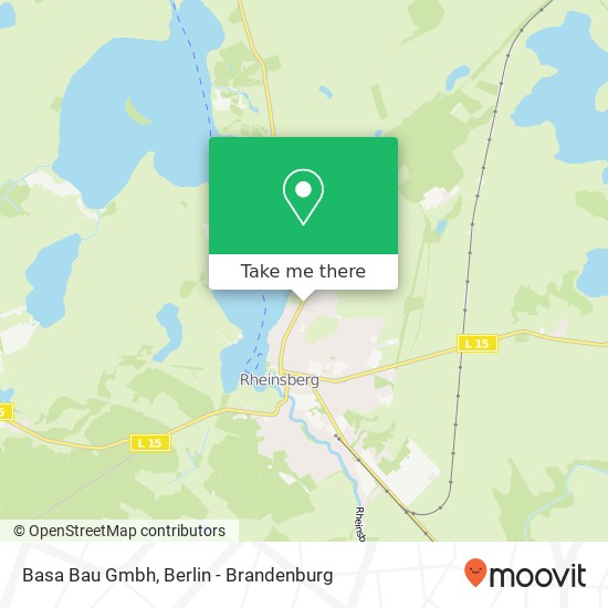 Basa Bau Gmbh map