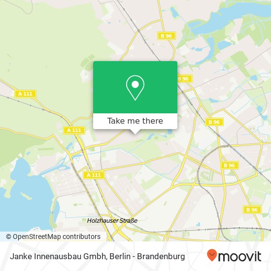 Janke Innenausbau Gmbh map