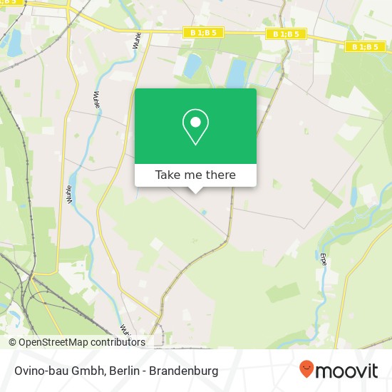 Карта Ovino-bau Gmbh