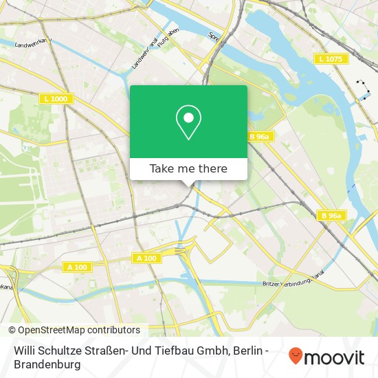 Willi Schultze Straßen- Und Tiefbau Gmbh map