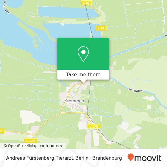 Andreas Fürstenberg Tierarzt map