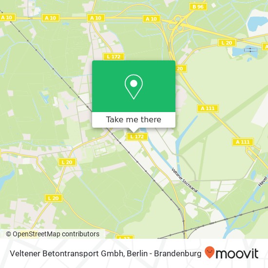 Veltener Betontransport Gmbh map