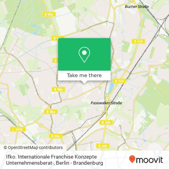 Ifko. Internationale Franchise Konzepte Unternehmensberat- map