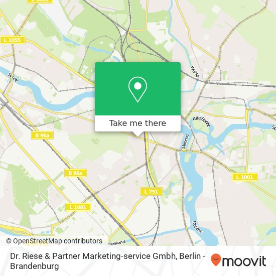 Dr. Riese & Partner Marketing-service Gmbh map