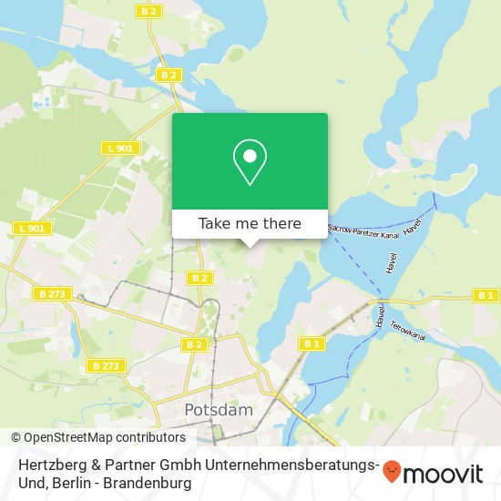 Hertzberg & Partner Gmbh Unternehmensberatungs- Und map