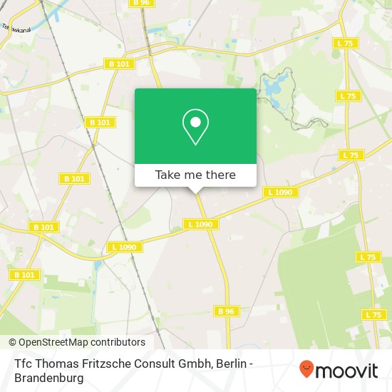 Карта Tfc Thomas Fritzsche Consult Gmbh