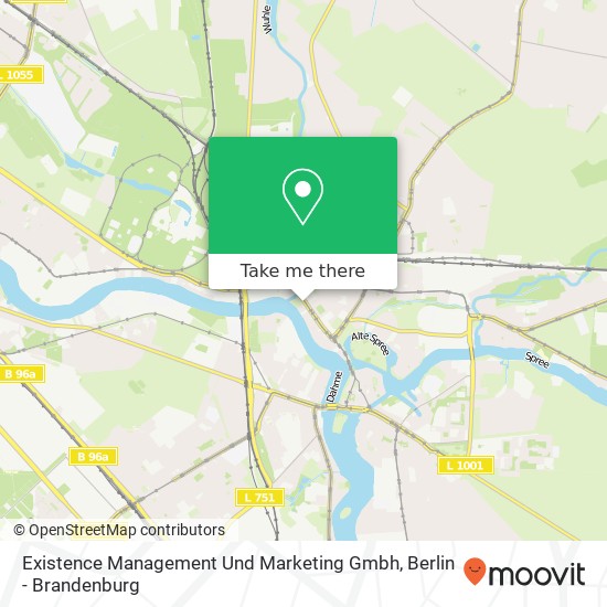 Existence Management Und Marketing Gmbh map