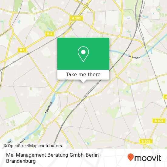 Mel Management Beratung Gmbh map