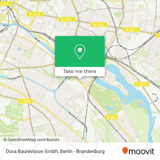 Düva Baurevision Gmbh map