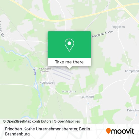 Карта Friedbert Kothe Unternehmensberater