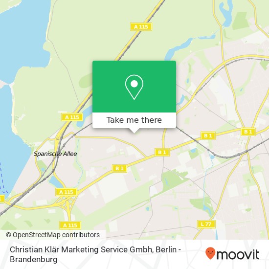 Christian Klär Marketing Service Gmbh map