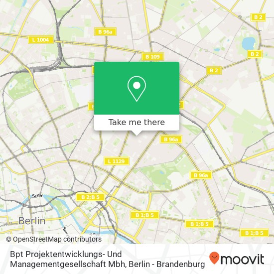 Карта Bpt Projektentwicklungs- Und Managementgesellschaft Mbh