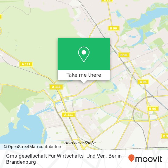 Gms-gesellschaft Für Wirtschafts- Und Ver- map