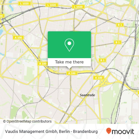 Vaudis Management Gmbh map