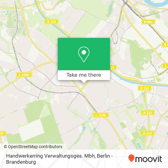 Handwerkerring Verwaltungsges. Mbh map