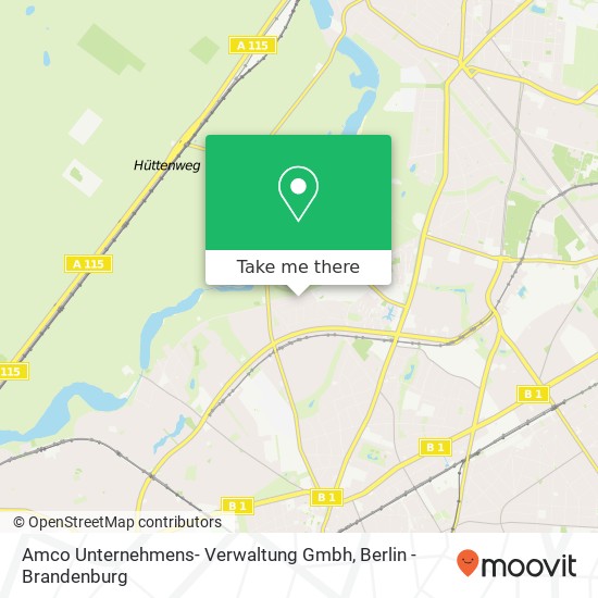 Amco Unternehmens- Verwaltung Gmbh map