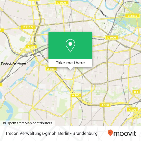 Trecon Verwaltungs-gmbh map