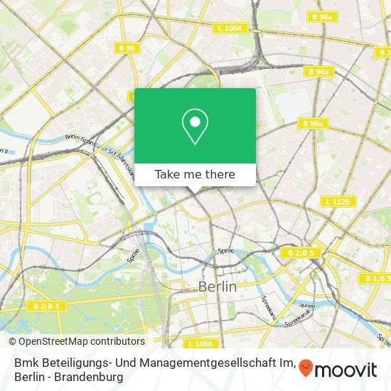 Карта Bmk Beteiligungs- Und Managementgesellschaft Im