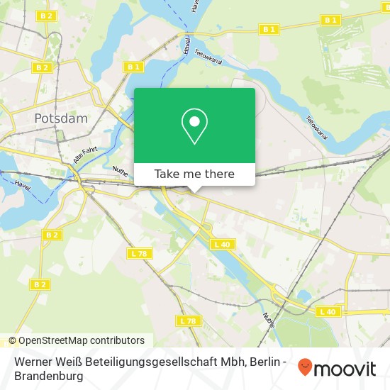 Карта Werner Weiß Beteiligungsgesellschaft Mbh