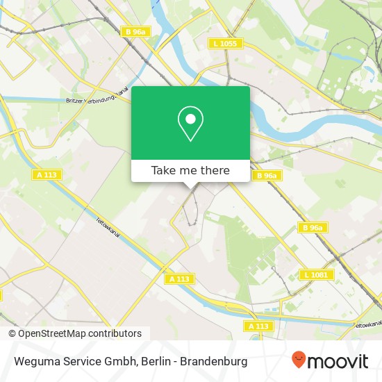 Weguma Service Gmbh map