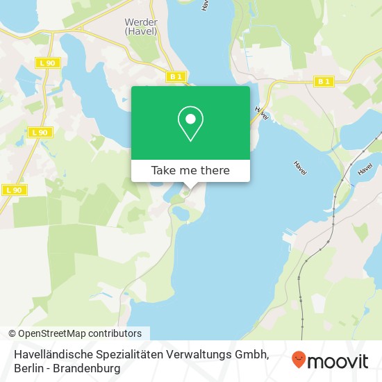 Havelländische Spezialitäten Verwaltungs Gmbh map
