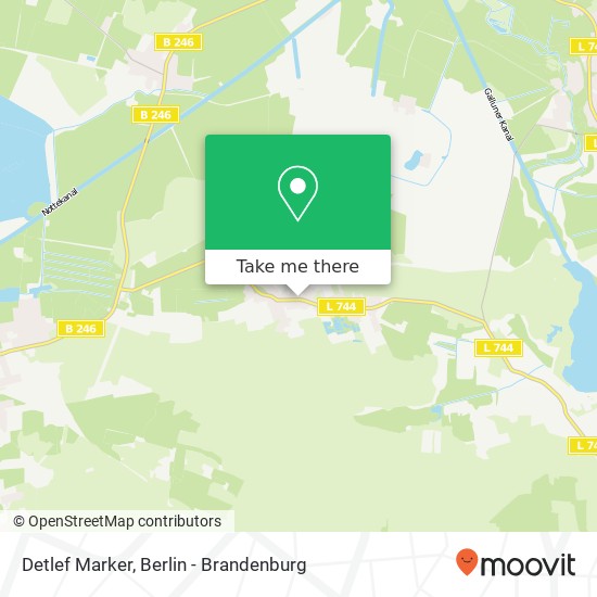 Карта Detlef Marker