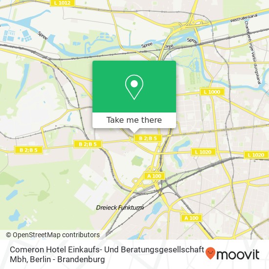 Comeron Hotel Einkaufs- Und Beratungsgesellschaft Mbh map