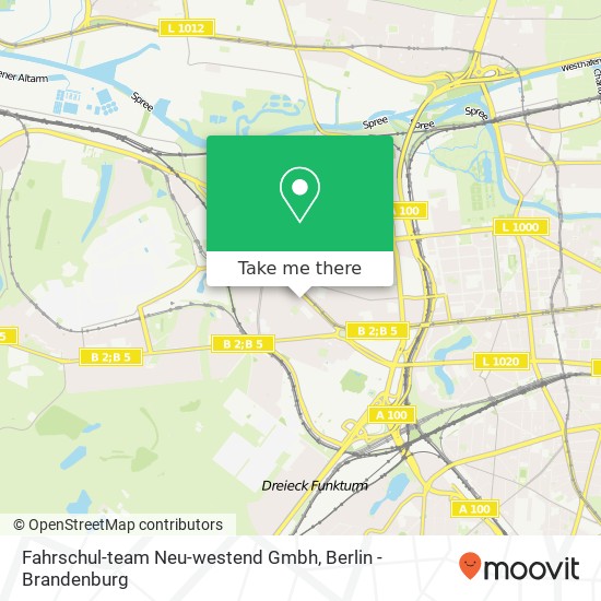 Fahrschul-team Neu-westend Gmbh map