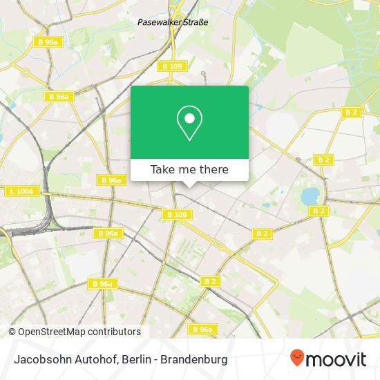 Jacobsohn Autohof map