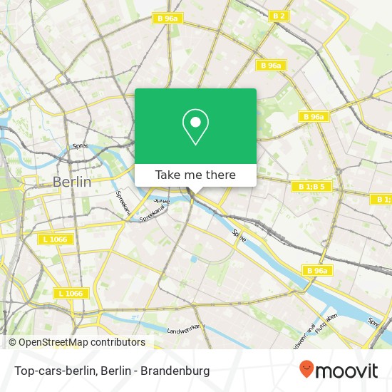 Top-cars-berlin map