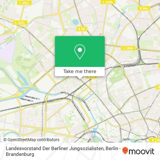 Landesvorstand Der Berliner Jungsozialisten map
