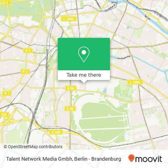 Talent Network Media Gmbh map