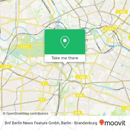 Карта Bnf Berlin News Feature Gmbh