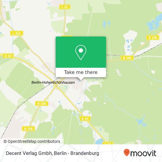 Decent Verlag Gmbh map