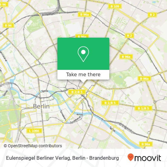 Карта Eulenspiegel Berliner Verlag