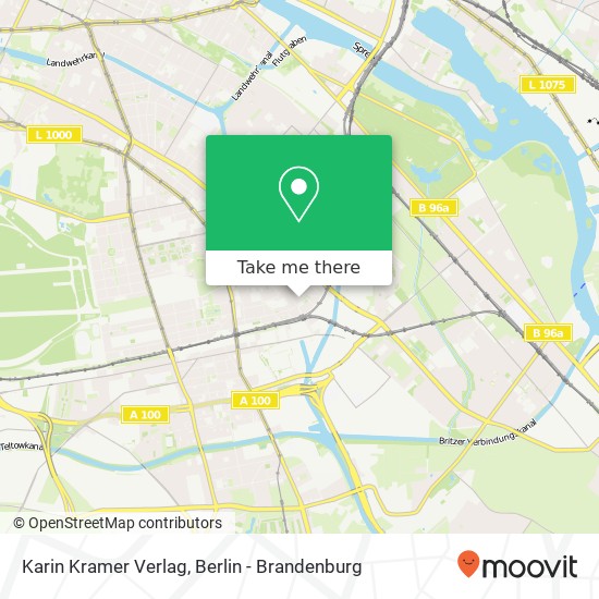 Карта Karin Kramer Verlag