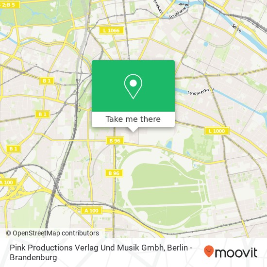 Pink Productions Verlag Und Musik Gmbh map