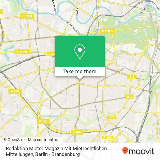 Redaktion Mieter Magazin Mit Mietrechtlichen Mitteilungen map