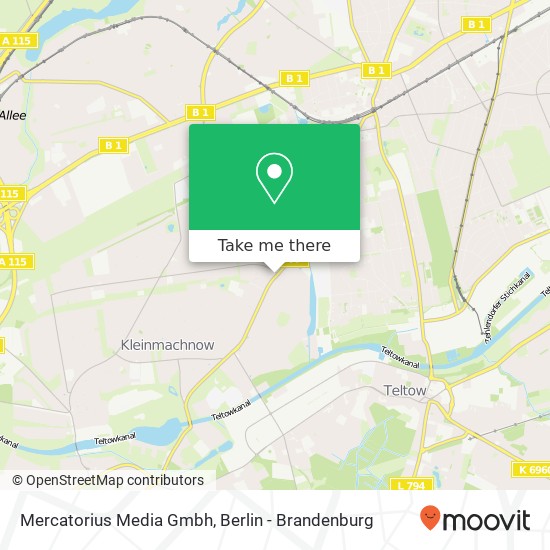 Mercatorius Media Gmbh map