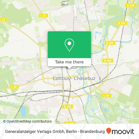 Карта Generalanzeiger Verlags Gmbh