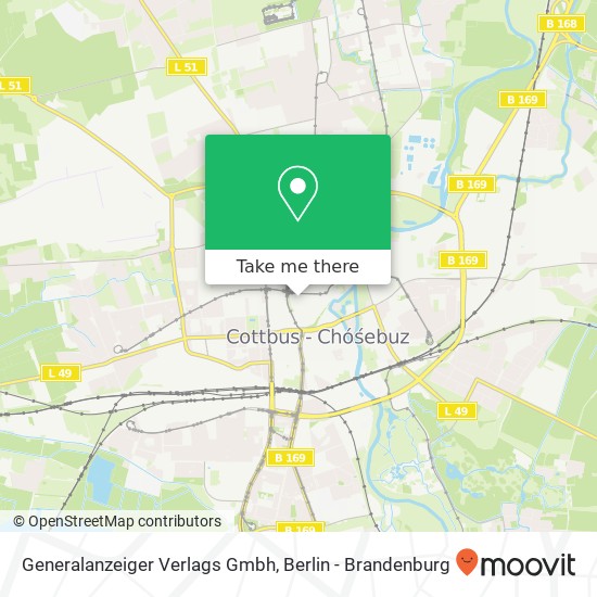 Generalanzeiger Verlags Gmbh map