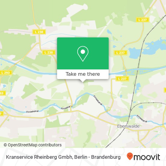 Kranservice Rheinberg Gmbh map