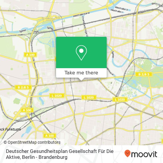 Deutscher Gesundheitsplan Gesellschaft Für Die Aktive map