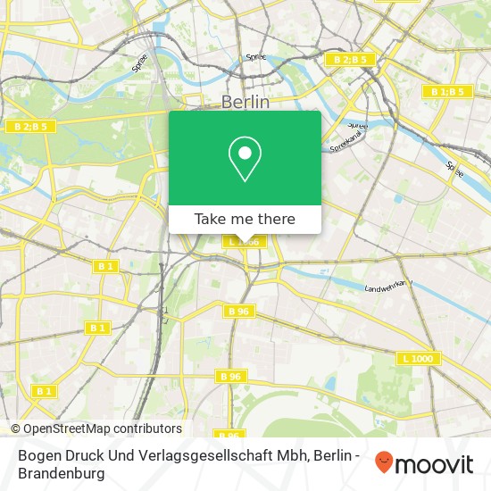 Карта Bogen Druck Und Verlagsgesellschaft Mbh