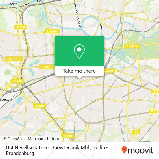 Gct Gesellschaft Für Showtechnik Mbh map