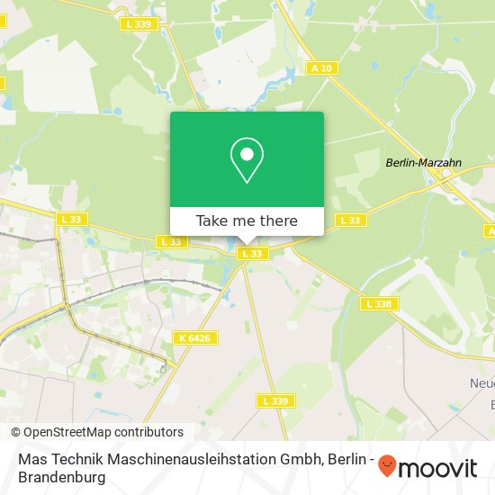 Mas Technik Maschinenausleihstation Gmbh map