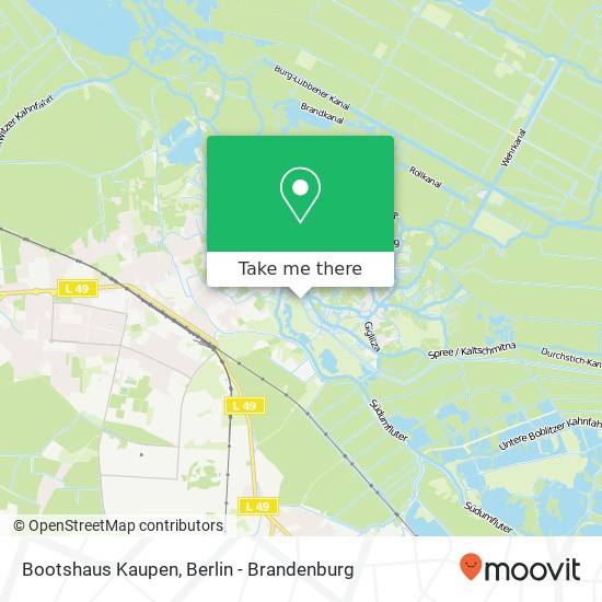 Bootshaus Kaupen map