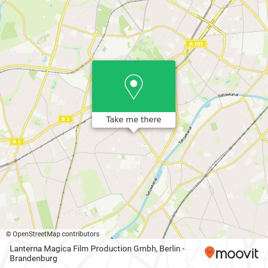 Lanterna Magica Film Production Gmbh map