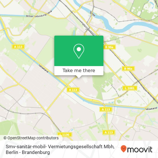 Карта Smv-sanitär-mobil- Vermietungsgesellschaft Mbh